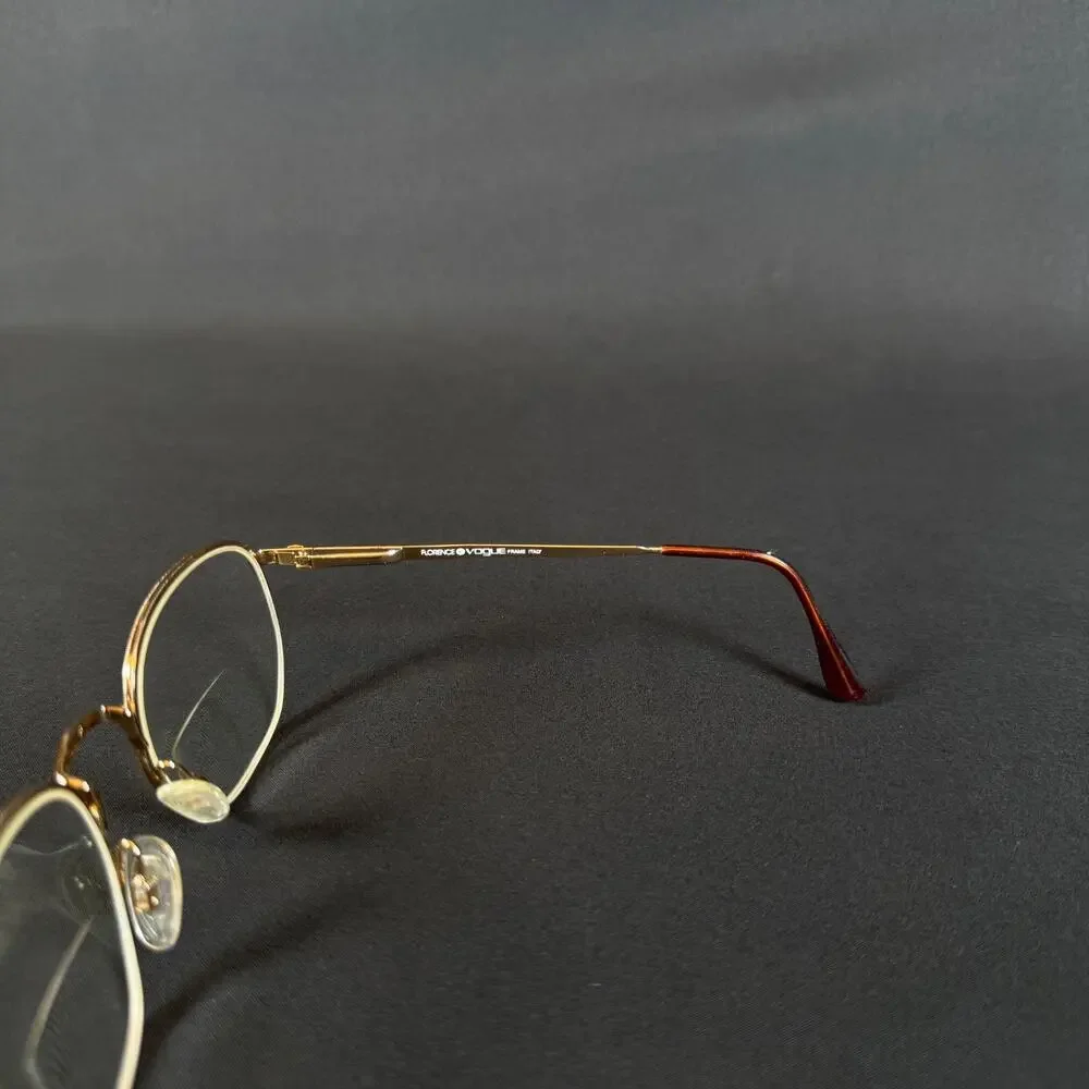 Florence Vogue VO3038 280 50-21-130 Gold Half Rim Eyeglasses Only Frame